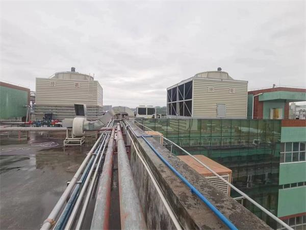 東莞冷卻塔廠家淺析冷卻塔填料堵塞的解決方法,東莞明新冷卻塔